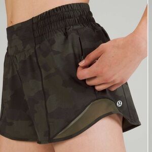 Lululemon Athletica Hotty Hot Camo Shorts